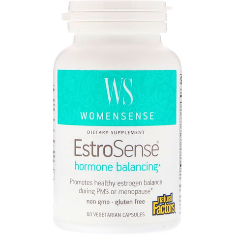 Natural Factors - WomenSense, EstroSense, Hormone Balancing,  - 60 Capsules