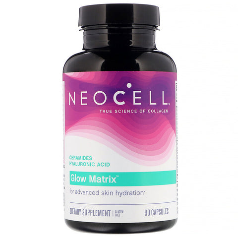Neocell - Glow Matrix, Advanced Skin Hydrator, 90 Capsules