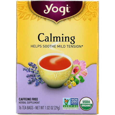 Yogi Tea - Calming, Caffeine Free, 16 Tea Bags, 1.02 oz (29 g)