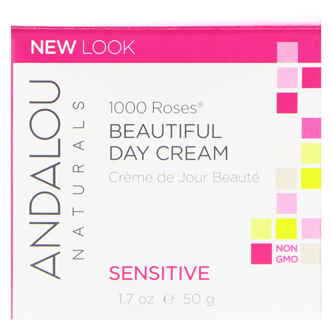 Andalou Naturals - 1000 Roses Beautiful Day Cream - 1.7 Ounce