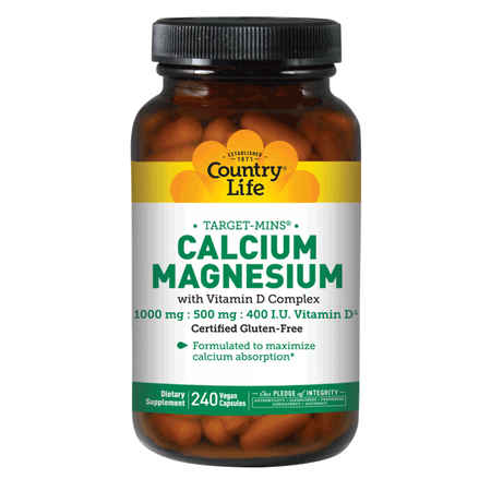 Country Life - TM CAL-MAG+D VEG CAPS 240 CT - 240 Vegicaps