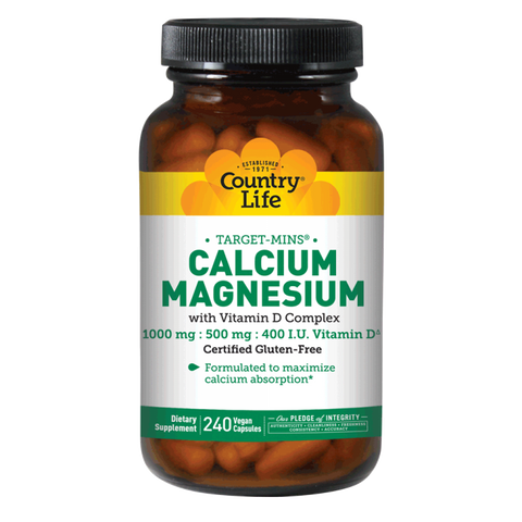 Country Life - TM CAL-MAG+D VEG CAPS 240 CT - 240 Vegicaps