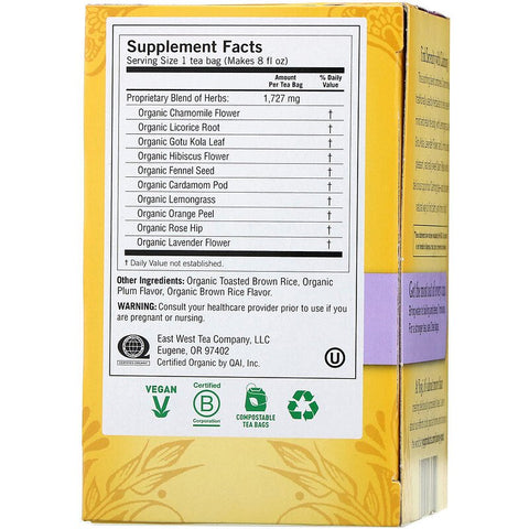 Yogi Tea - Calming, Caffeine Free, 16 Tea Bags, 1.02 oz (29 g)