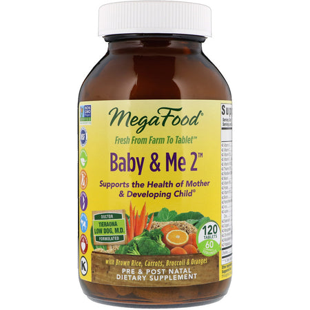 Megafood - Baby & Me 2 - 120 Tablets
