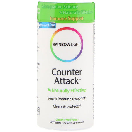 Rainbow Light - Counter Attack™   Immune Support- 90 Tablets
