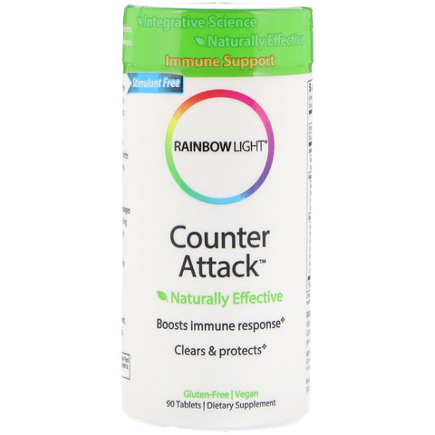 Rainbow Light - Counter Attack™   Immune Support- 90 Tablets