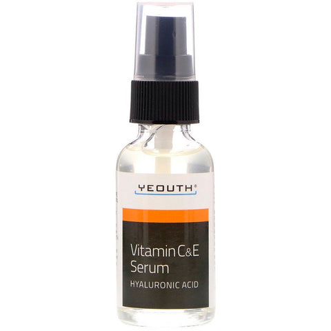 Yeouth - Vitamin C And E Serum With Hyaluronic Acid, 1oz