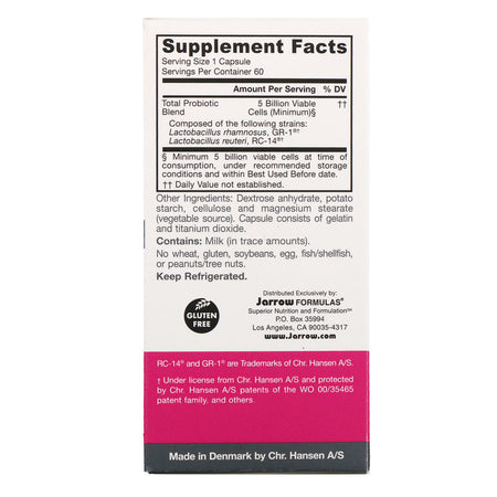 Jarrow - Fem-Dophilus 5 Billion - 60 Capsules