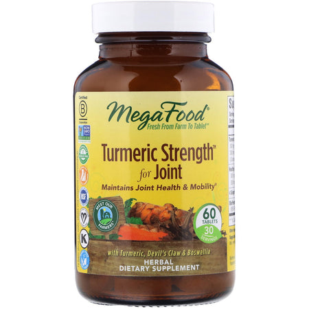 Megafood - Turmeric Strength™ For Joint - 60 Tablets