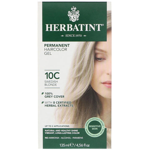 Herbatint Permanent Swedish Blonde (10C) - 4 Ounce
