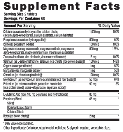 Country Life - TARGET MIN CAL/MAG/POT 180'S - 120 Tablet