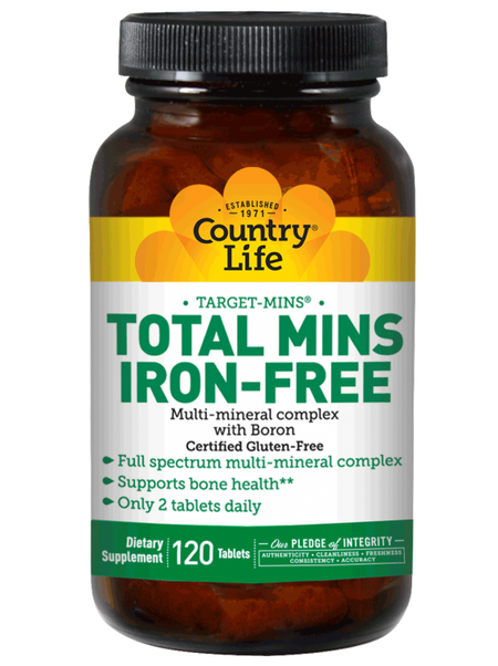 Country Life - TARGET MIN CAL/MAG/POT 180'S - 120 Tablet