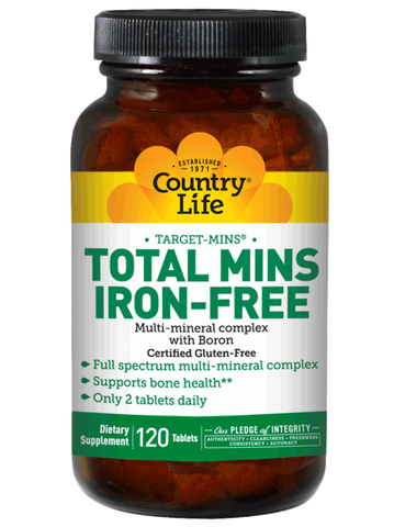 Country Life - TARGET MIN CAL/MAG/POT 180'S - 120 Tablet