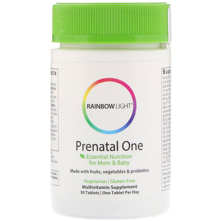 Rainbow Light - Vibrance Prenatal One Non-GMO 30 Tablets