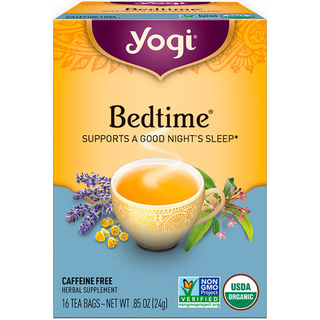 Yogi Tea -  Organic, Bedtime, Caffeine Free, 16 Tea Bags, .85 oz (24 g)
