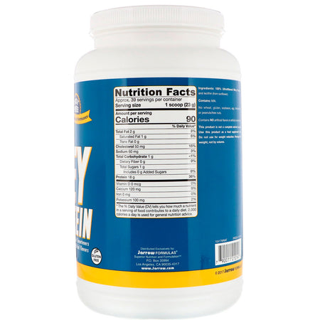 Jarrow - Whey Protein, All Natural - 2 LB
