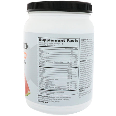 Xtend Ripped BCAAs, Watermelon Lime, 1.1 lbs (501 g) - 30 Servings