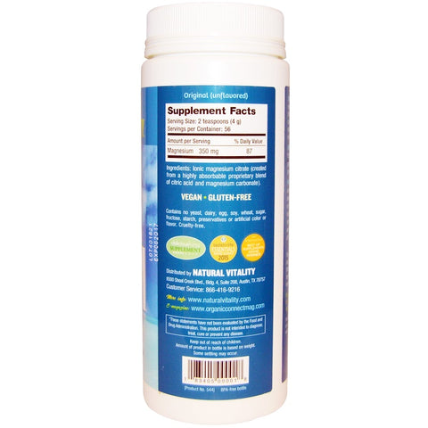 Natural Vitality - Natural Calm, The Anti-Stress Drink, Original (Unflavored), 8 oz (226 g)