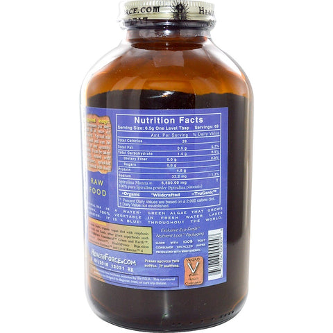 HealthForce SuperFoods - Spirulina Manna™ - 16 Ounces Powder