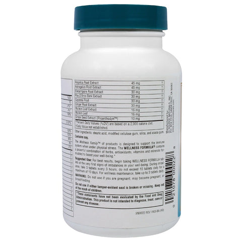 Source Naturals - Wellness Formula® - Herbal Defense Complex, 90 Tablet