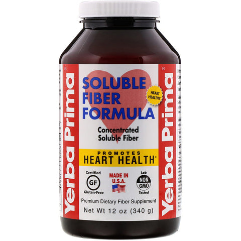 Yerba Prima - Soluble Fiber Formula - 12 Oz Powder