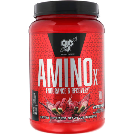 BSN - Amino-X, Endurance & Recovery,  Watermelon, 2.24 lb (1.02 kg)