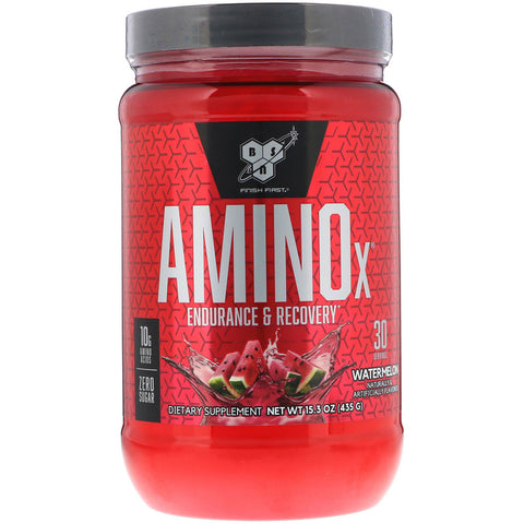 BSN - Amino-X, Endurance & Recovery, Watermelon, 15.3 oz (435 g)