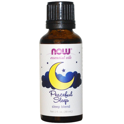 Now Foods - Essential Oils, Sleep Blend, Peaceful Sleep, 1 fl oz (30 ml)