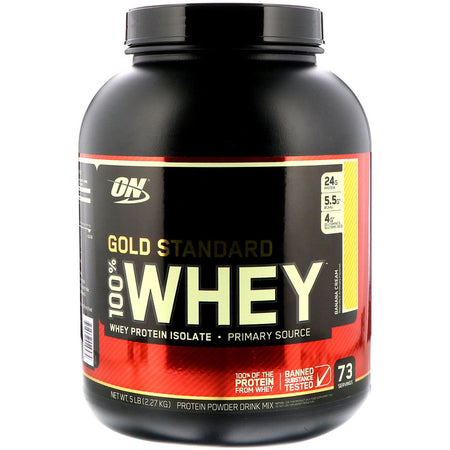 Optimum Nutrition - Gold Standard 100% Whey Cookies & Cream - 5 Lb