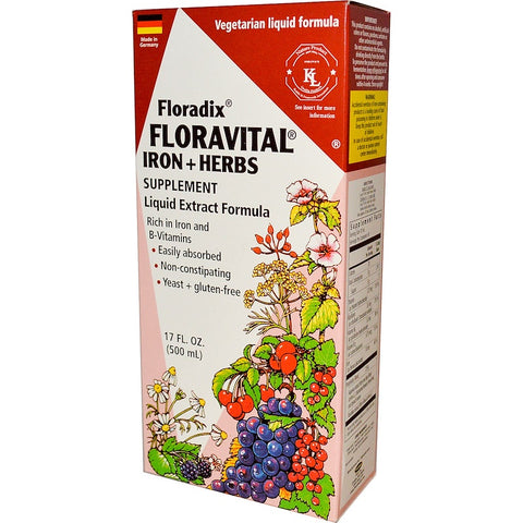 Flora - Floradix Iron & Herbs 17 Fl Oz