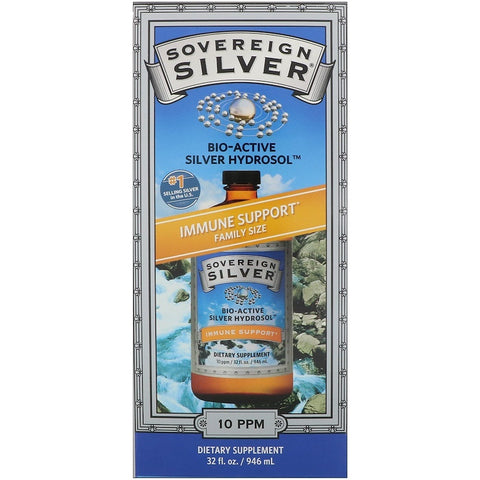 Sovereign Silver - Bio-Active Silver Hydrosol 32oz Family Size