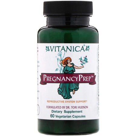 Vitanica - Pregnancy Prep, Reproductive System Support, 60 Vegetarian Capsules