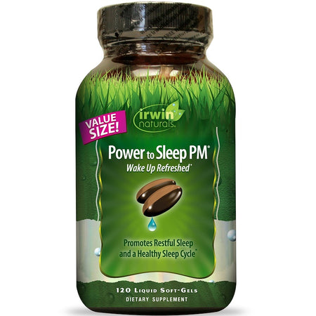 Irwin Naturals - Power To Sleep PM - VALUE SIZE - 120 softgels