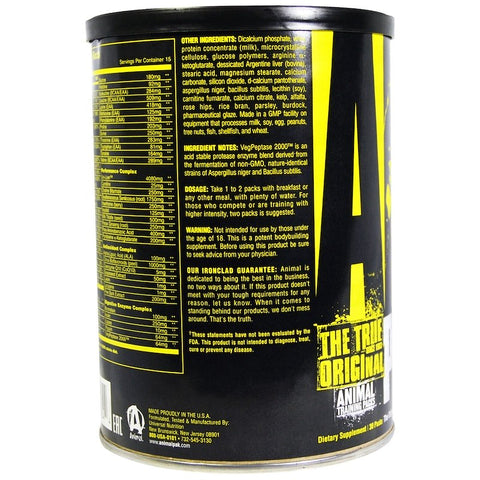 Universal Nutrition, The True Original, Animal Pak, Animal Training Packs, 30 Packs
