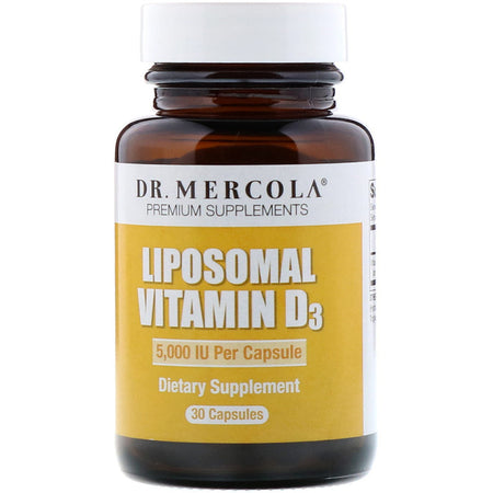 Dr Mercola - Liposomal Vitamin D 5000 IU - 30 Capsules
