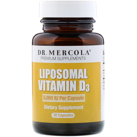 Dr Mercola - Liposomal Vitamin D 5000 IU - 30 Capsules