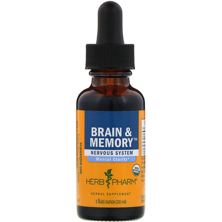 Herb Pharm - Brain & Memory Nervous System - 1 Oz