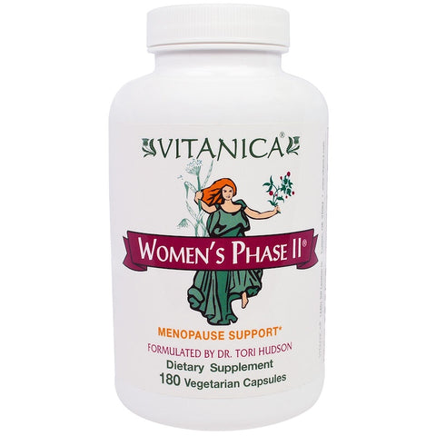 Vitanica - Women's Phase II, Menopause Support, 180 Veggie Caps