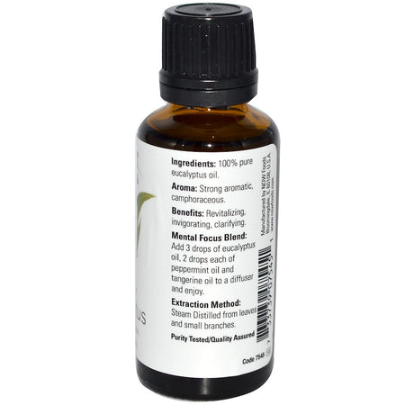 Now Foods - Essential Oils, Eucalyptus, 1 fl oz (30 ml)
