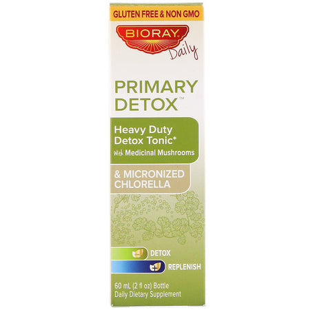 Bioray - Primary Detox Heavy Duty Detox Tonic, Alcohol Free, 2 fl oz (60 ml)