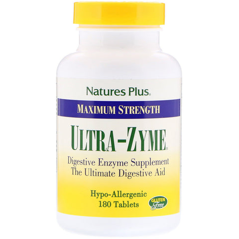 Natures Plus - Maximum Strength Ultra-Zyme, 90 Tablets