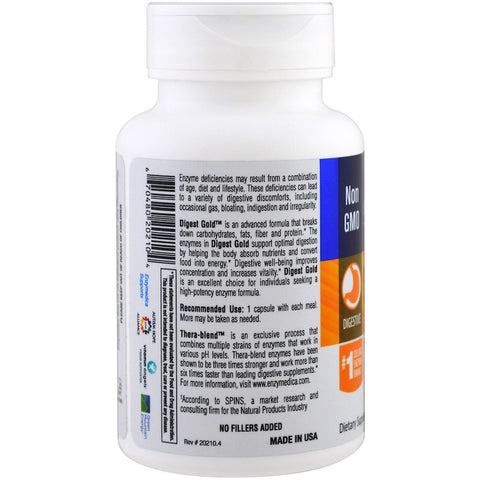 ENZYMEDICA - Digest Gold - 90 Capsules