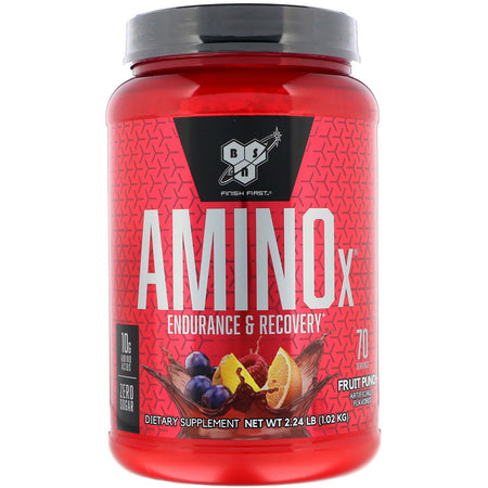 BSN - Amino-X, Endurance & Recovery,  Fruit Punch, 2.23 lb (1.01 kg)
