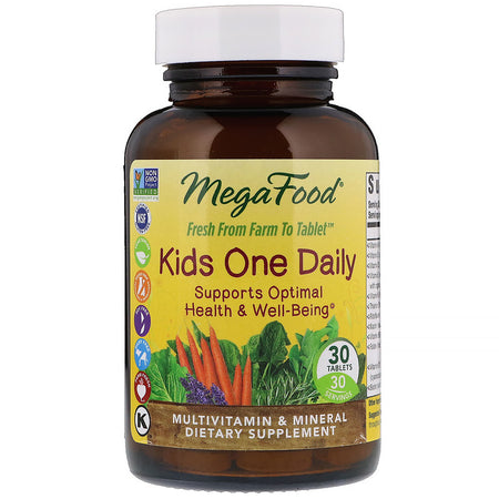 Megafood - Kids One Daily Chew - Grape - 30 Tablets