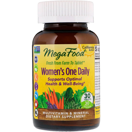 Megafood - Womens One Daily Chew - Mixed Berries  - 30 Tablets