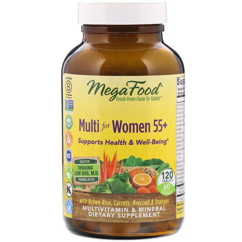 Megafood - Multi for Women 55+, 120 Tablets