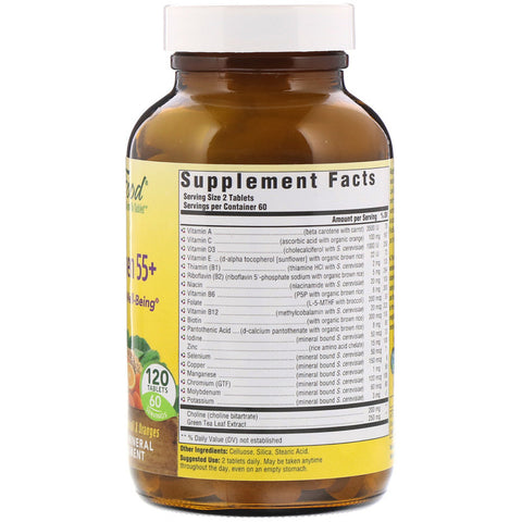 Megafood - Multi for Women 55+, 120 Tablets