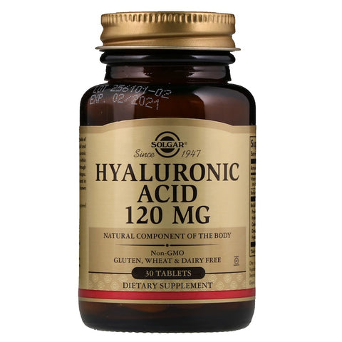 Solgar - Hyaluronic Acid 120 Mg Tablets - 30 Tablets
