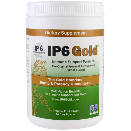 IP -6 International - IP6 Gold, Immune Support Formula - 14.6 Oz Powder