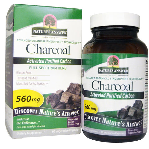 Nature's Answers - Charcoal (Activated) - 90  V-Cap
